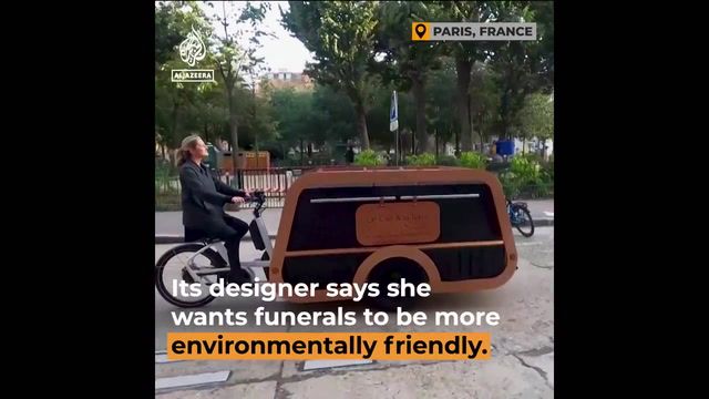Eco-friendly funeral transport