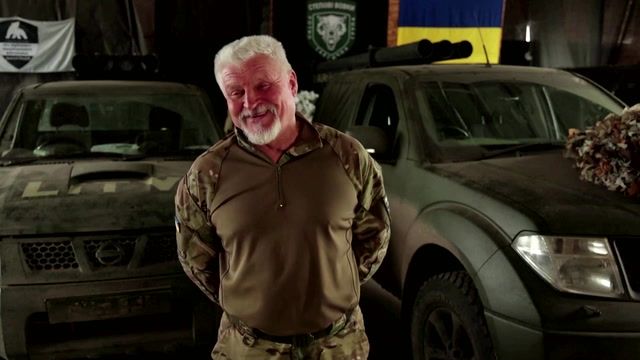Ukrainian 'Grandpa' leads over-60s unit fighting Russia