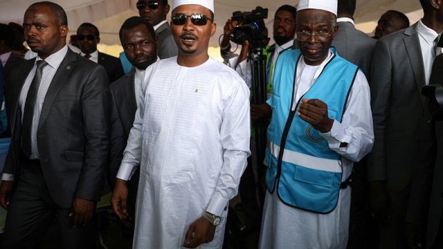 Chad military leader election declared winner