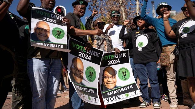 South Africa's Zuma barred from standing in election
