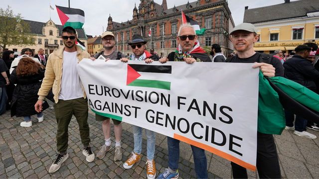 Switzerland wins a Eurovision overshadowed by Gaza war