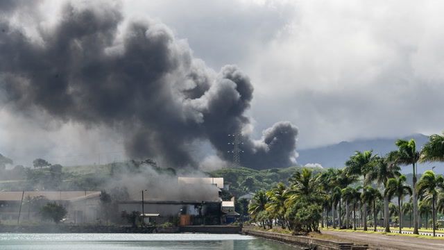 Economic impact of unrest in New Caledonia