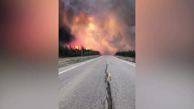 Canada blazes trigger evacuation orders
