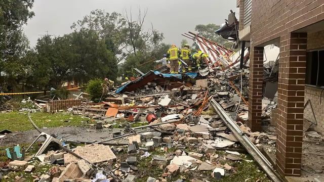 Search continues for woman under rubble after explosion