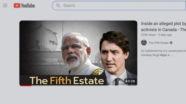 YouTube blocks video in India on Canadian Sikh's murder 