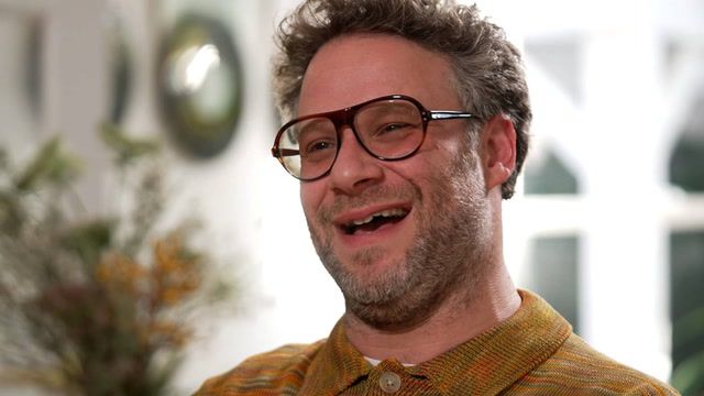 Seth Rogen answers eight questions in two minutes
