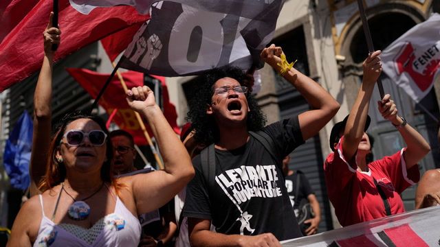 Brazil protesters warn against right-wing resurgence