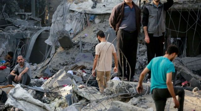 Israeli strike kills several at refugee camp in central Gaza
