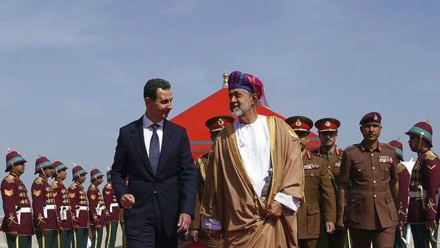 Syria's al-Assad in rare Oman visit