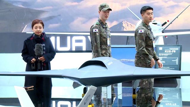 Korea drone exhibition showcases military, industrial models
