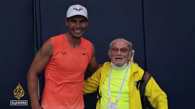 World's oldest tennis player trapped in Kharkiv
