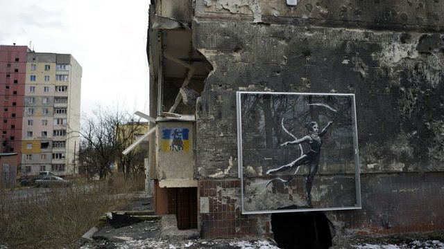 Ukraine to safeguard Banksy works