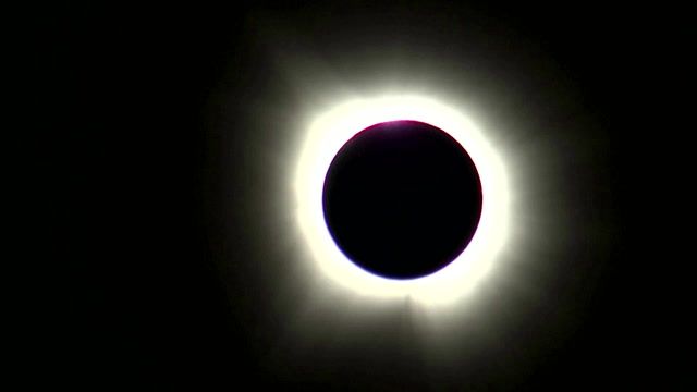 North Americans celebrate the total solar eclipse