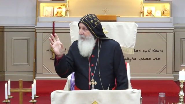 Sydney bishop returns to pulpit after stabbing