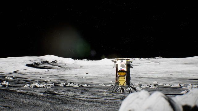 U.S. makes its first moon landing in over 50 years