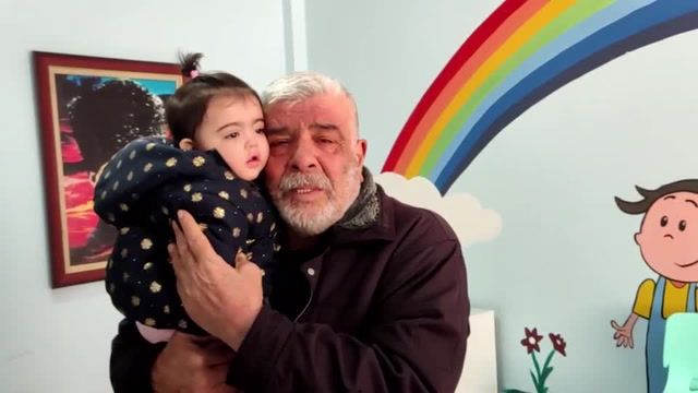 Turkey quake survivor reunited with granddaughter