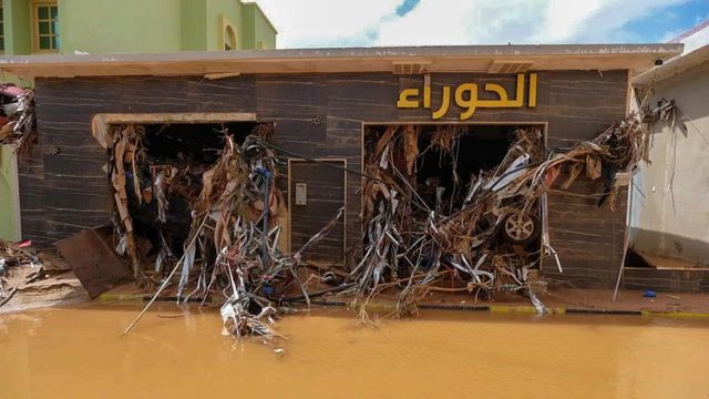 Libya floods: At least 20% of residents 'dead or missing'