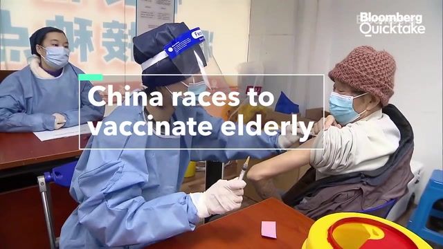 China races to vaccinate its elderly