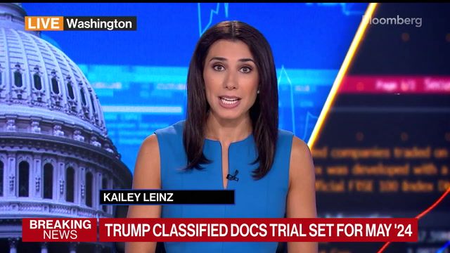 Trump classified documents trial set for May 2024