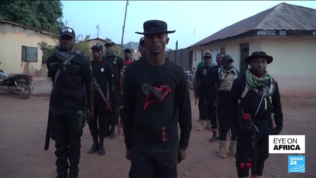 Vigilante forces protect communities in Nigeria