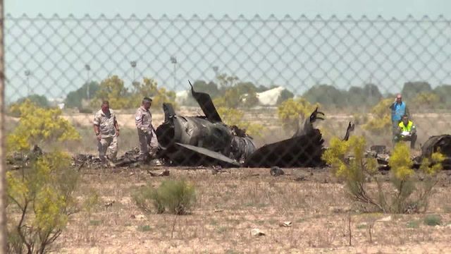 Pilot survives F-18 fighter crash in Spain