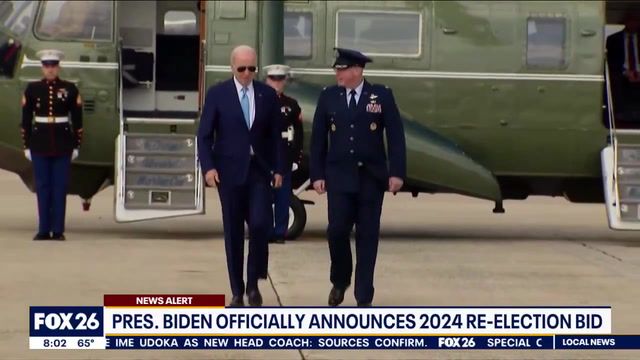 President Biden launches 2024 reelection bid