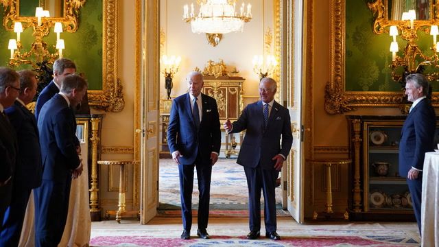 King Charles, President Joe Biden meet at Windsor Castle