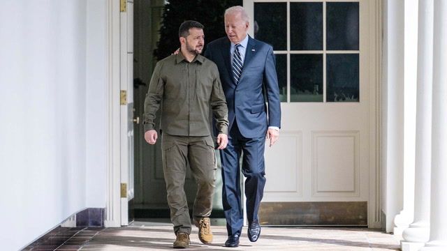 Biden welcomes Zelenskyy in second wartime visit