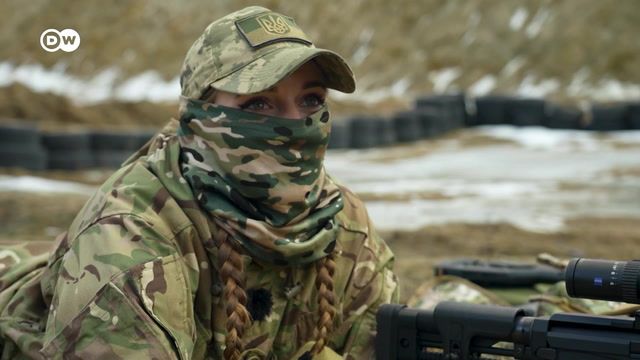 Women fight sexism as well as Russia in Ukraine's army