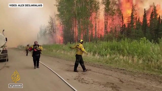 Canada wildfires continue to spread