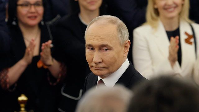 Putin sworn in as Russia's president for the fifth time