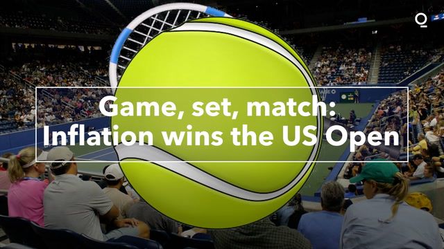 Why everything at the U.S Tennis Open costs more this year