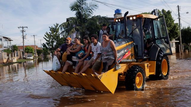 ‘Desperate’ rescues under way as Brazil floods kill hundreds