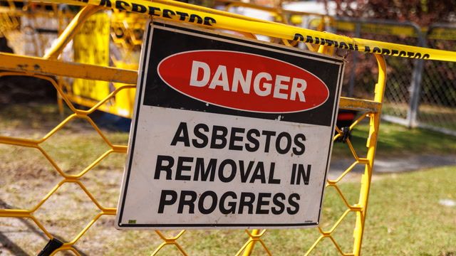 Six new sites test positive for asbestos contamination
