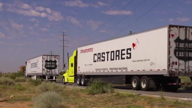 Mexican goods stuck at U.S border amid migration checks