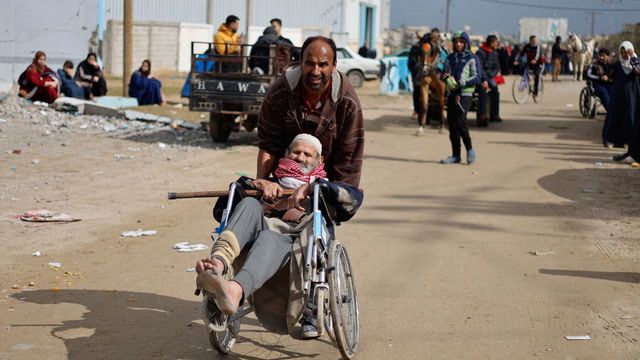 Palestinians fleeing Rafah say there's no place to go