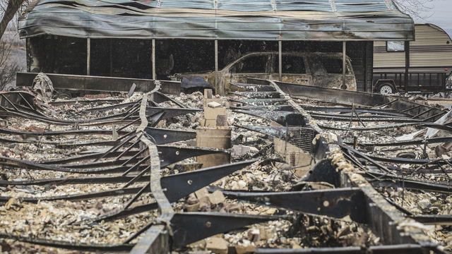 Texas ranchers struggle with burned cattle, lack of feed