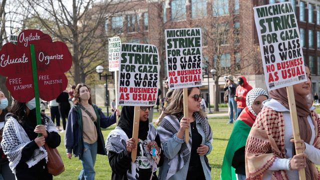 Protests rage at U.S. universities over Israel’s war on Gaza