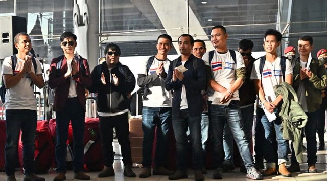 Seventeen Thai captives return home from Gaza