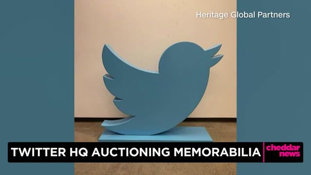 Twitter auctions off headquarters memorabilia