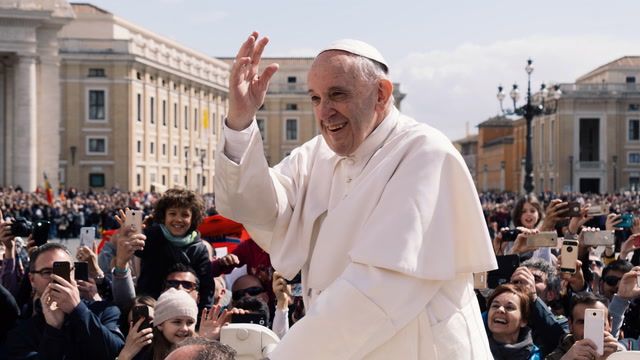 Pope Francis holds mass in Venice's St Mark's Square