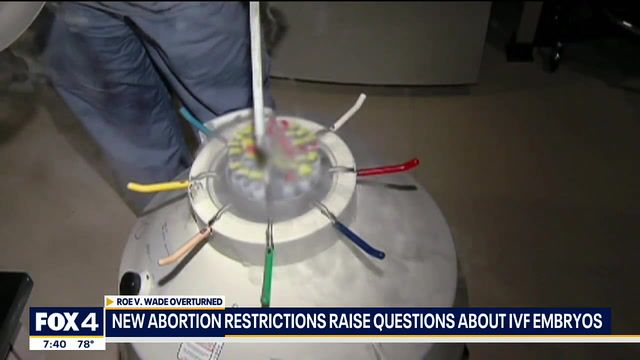 Abortion laws threaten future legality of IVF embryos
