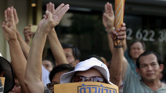 Thai royal protester on hunger strike in a critical condition