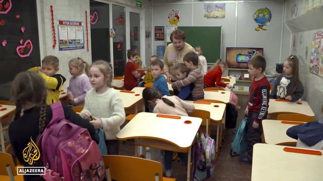 Kharkiv's metro system transformed into schools