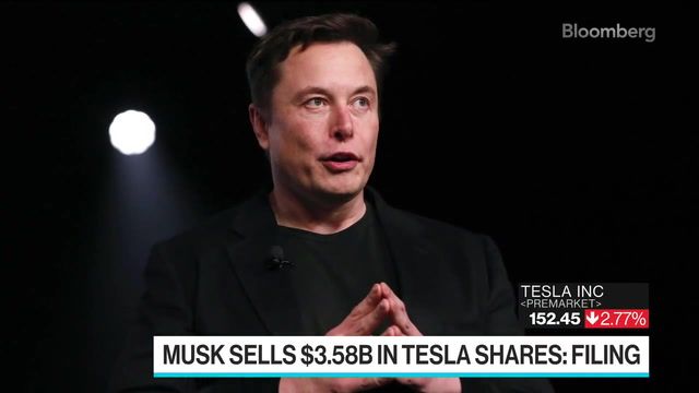 Musk sells another $3.58 billion in Tesla shares