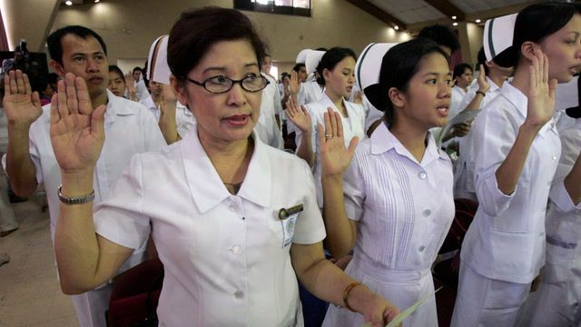  Filipino nurses in U.S. say they are being exploited