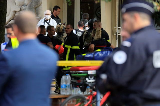 Teacher fatally stabbed in school attack in France