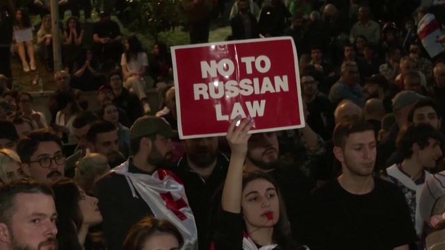 Tbilisi rocked by clashes over 'foreign influence' bill