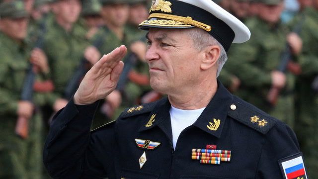 Russian Black Sea commander spotted after claims he was killed
