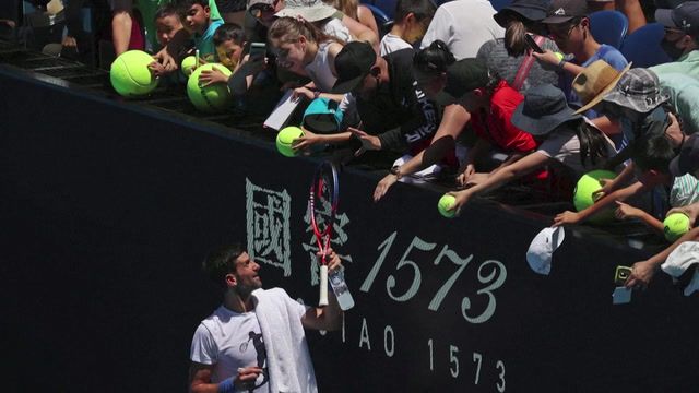 Djokovic's emotional return to Australian Open